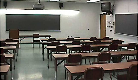 A classroom