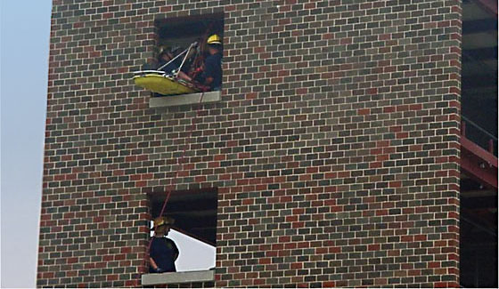 Rescuing Victims from a High Rise Building