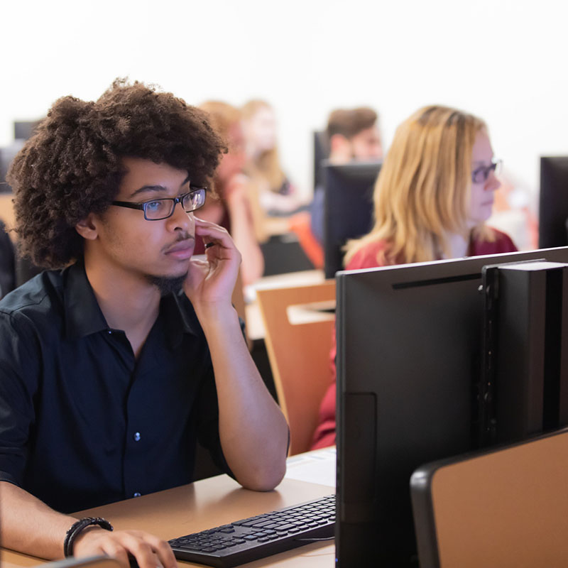 Students in classroom