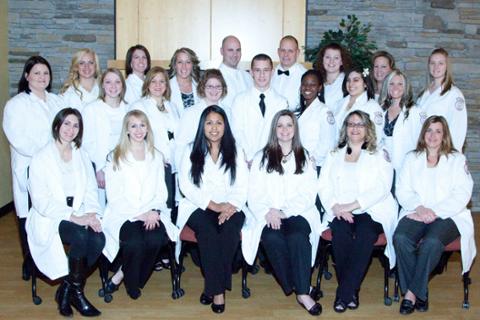Gettysburg Campus associate degree nursing graduates - fall 2011