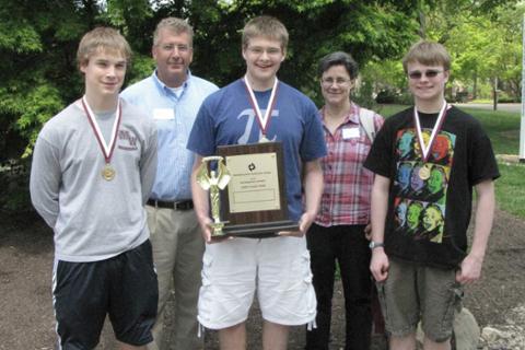 First place team - High School Math Contest 2012