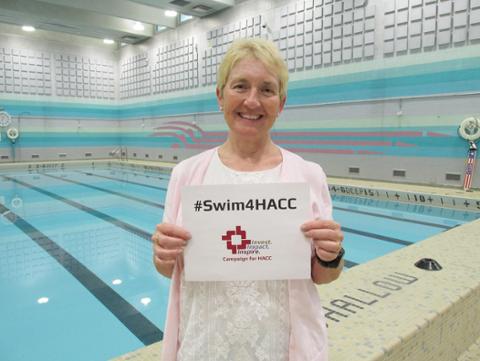 HACC Employee Prepares to Swim English Channel to Raise Money for Students